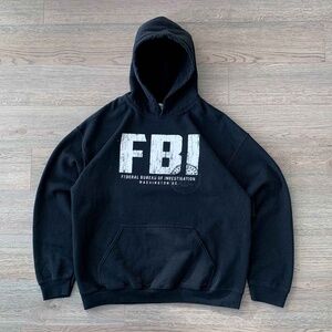 Vintage FBI Hoodie